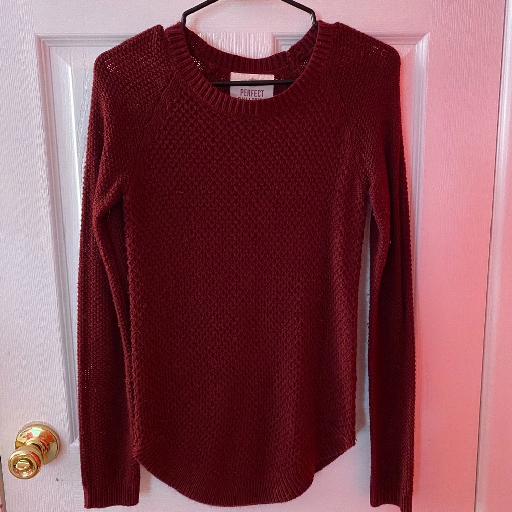 Women's Purple Pullover Sweater - Size XS